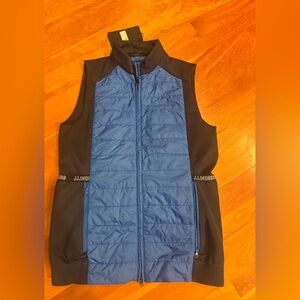 J.Lindeberg Blue and Black Vest